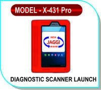 Diagnostic Scanner Launch - Light Weight Design, Red & Black Color | Multi-touch Screen, Bluetooth & Wifi Communication, Android System