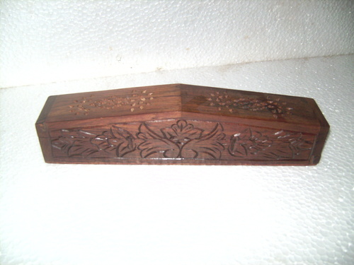 Incense burner box hut shape