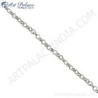 Fashion Jewelry Accessories Jewelry Findings 925 Sterling Silver Chain