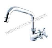 Swan Neck With Extended Swinging Spout