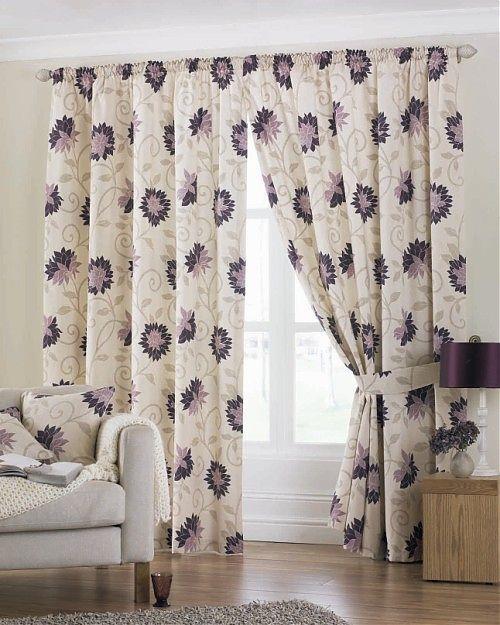 Curtains for Bedroom - Polyester, 130-280cm W x 180-270cm L, Beige | Light Control, Privacy, Insulation, Pencil Pleat, Easy Install