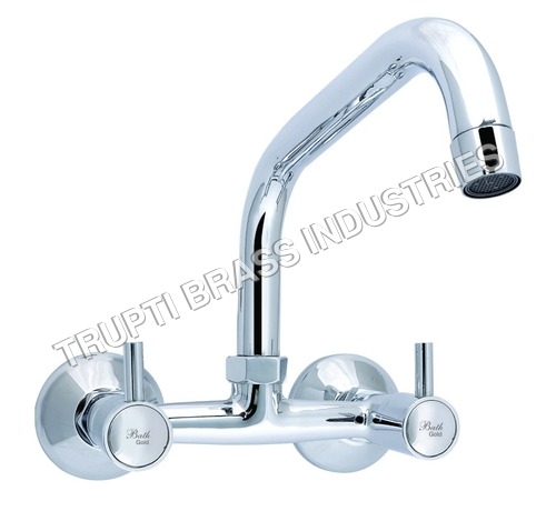 Sink With Extended Swinging Spout