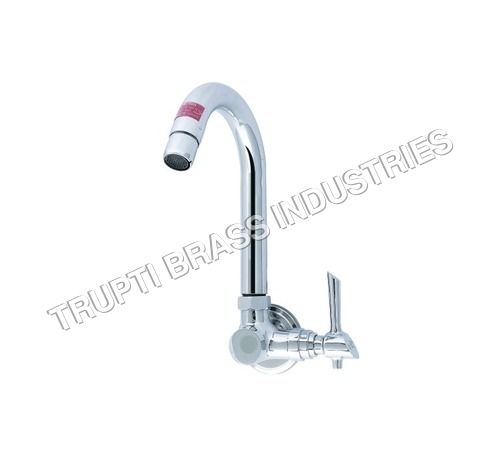 Sink Cock With Regular Swinging Spout