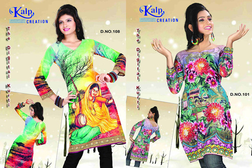 Digital Printed Kurtis