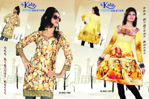 Digital Print Kurtis