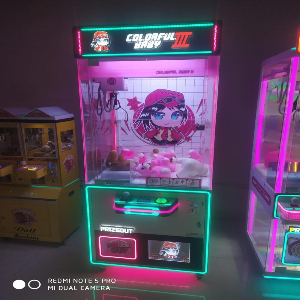 Soft Toy Game - Illuminated Soft Toy Catcher, Suitable For Children, Engaging Rental Experience At Rentogame