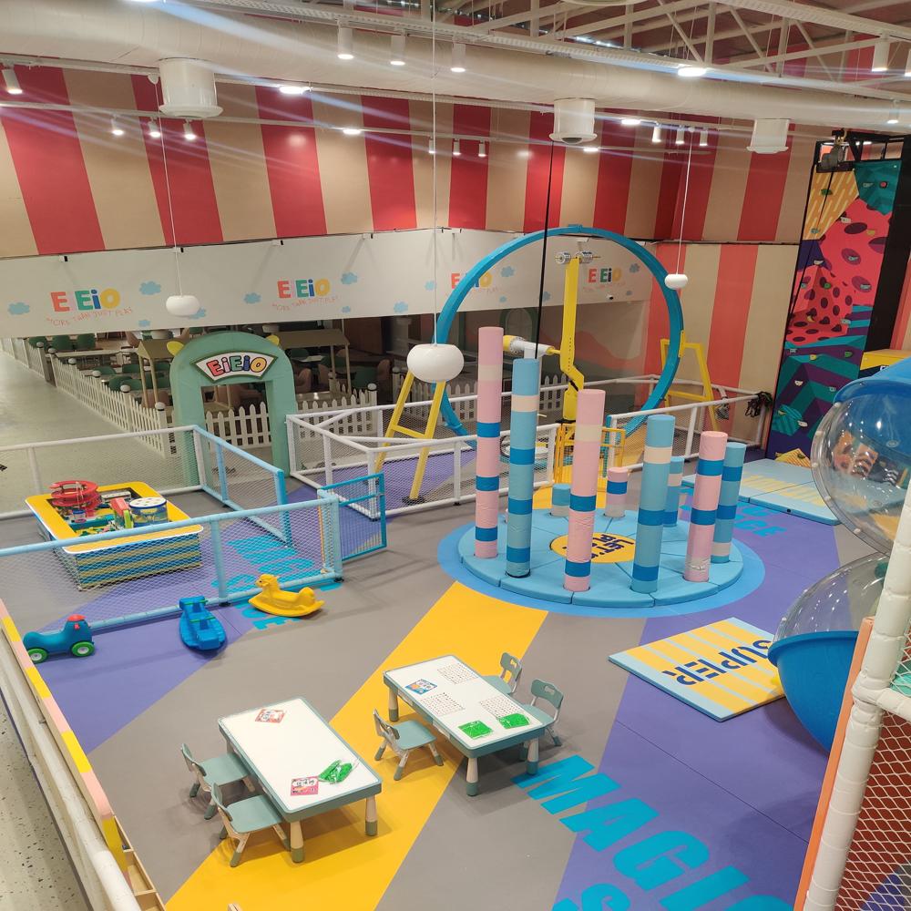 Soft Play Area - Soft Foam Material, Spacious Design For Children | Safe, Fun, And Engaging Play Environment