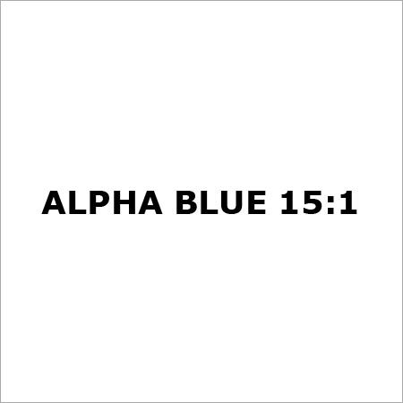 Alpha Blue Pigment
