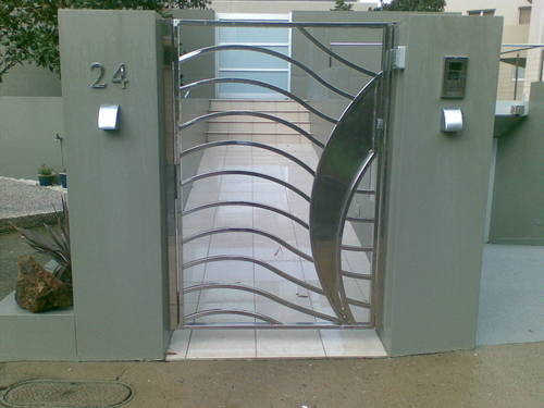 stainless steel gate