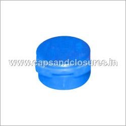 Blue Plastic Flip Top Bottle Caps