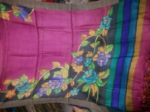 Hand Painted Sarees and Dupattas