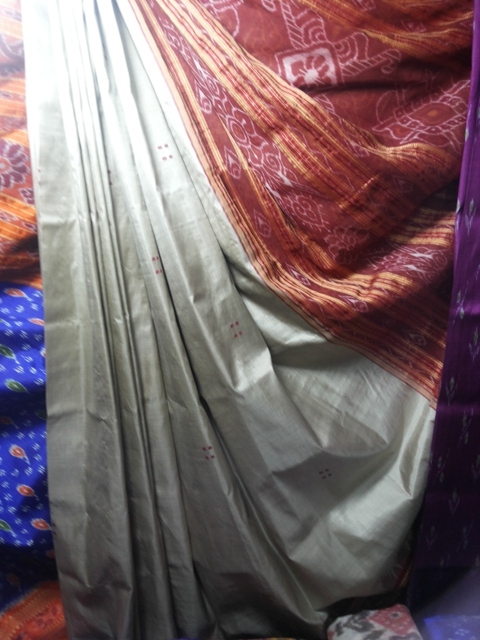 100% silk Ikkat sarees of India
