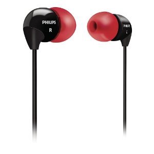 Philips SHE3500RD/00 In-Ear Headphone (Red)