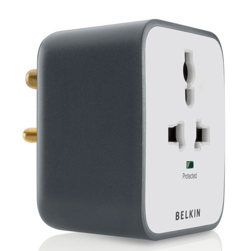 Belkin BV101000zbCW Essential Series Unisocket Surge Potector (Gray)