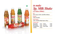 To Make Sp. Milk Shake Syrup
