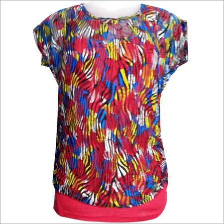 Ladies Short Sleeve Tops