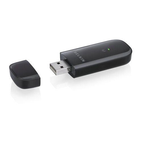 Belkin N150 F9L1001ak Wireless USB Adapter (Black)
