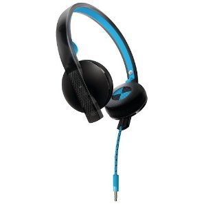 Philips O'Neill SHO4200BB/10 The Bend On-Ear Headphone (Blue) - 15.1x13.7x5.1 cm, 30mm Drivers, Tangle-Free Cable | Adjustable Headband, Deep Bass, Soft Cushions, Safe Release Cans