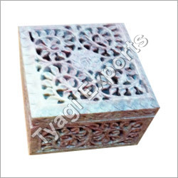Marble Box in Brown Marble