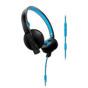 Philips O'Neill SHO4205BB/10 On-Ear Headphone with In-Line Mic (Blue)