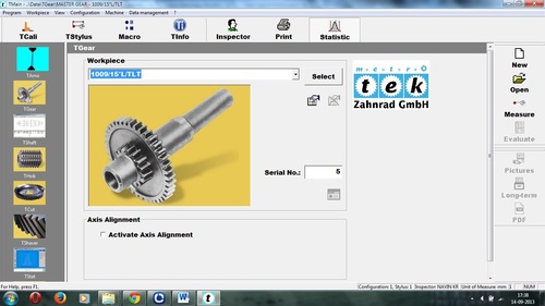 Software for Wenzel & Hofler Gear Tester