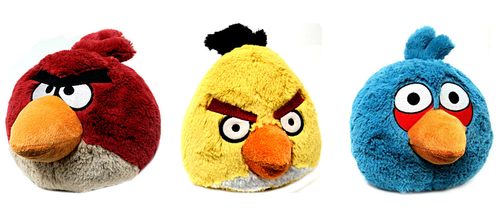 Angry Bird Toys_1 - Plush Fabric, Small Size, Red | Soft Plush, Collectible, Child Friendly