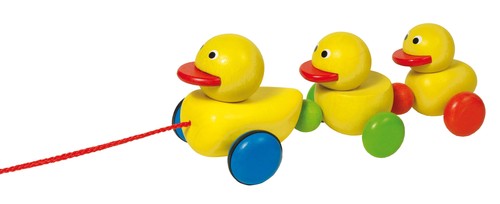 Three duck modls toys