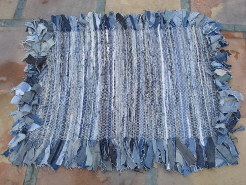 Colored Denim Rug