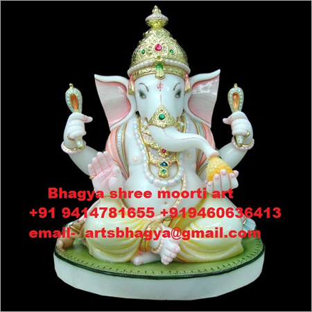 Ganesh Marble Murti