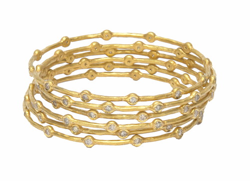 Diamond Bangles