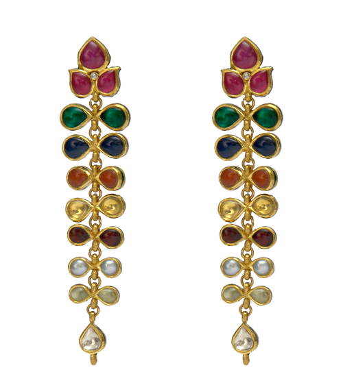 Navaratan Earring