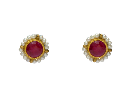 Ruby Earring