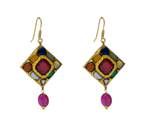 Navaratan Earring