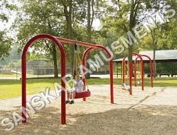 Outdoor Playing Children Swings