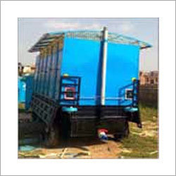 Multi-Seat Urinal Toilet Van - Steel Roof, Steel Walls, White and Blue | Spacious Tank, Low Maintenance, Corrosion and Abrasion Resistant