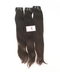 Machine Weft Straight Hair - Human Hair, 100g, Natural Color | Silky Straight, Soft Texture, Shiny Appearance, No Shedding, Easy To Wash