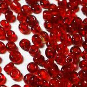 Red Glass Beads