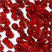 Red Glass Beads