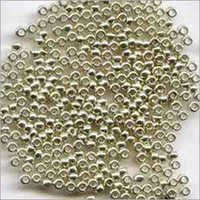 Silver Foil Glass Beads - Glass, 2-5mm, Silver Color | Lightweight, Shiny Appearance, Unique Shape, Versatile For Jewelry & Embroidery