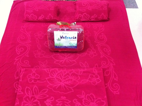 Plain Embossed 4 Piece Set