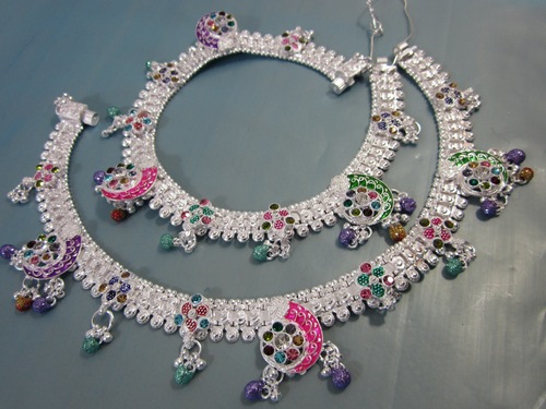 Silver Meena Payal