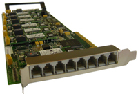 Multi Modem Card - 8 Port, 220 Volt AC/DC Power Supply | Excellent Connectivity, Compact Design, Lifetime Warranty