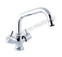 Basin Mixer Central Hole With Extended Spout With 