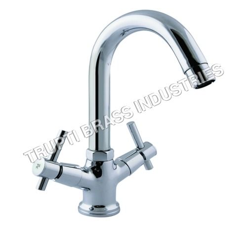 Basin Mixer Central Hole With Regular Spout