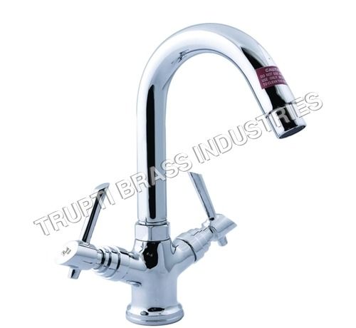 Basin Mixer Central Hole With Regular Spout