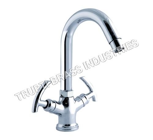 Basin Mixer Central Hole With Regular Spout