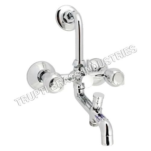 Stainless Steel Wall Mixer 3 In 1 With Provision For Both Telephon