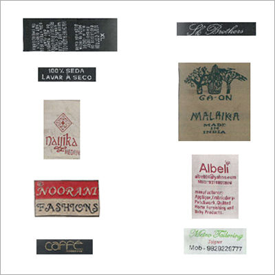 Clothing Labels