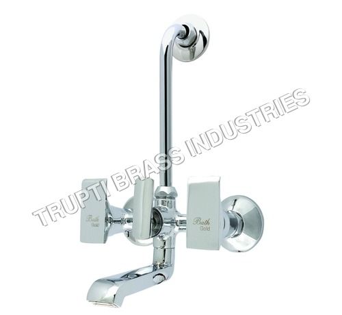 Wall Mixer With Bend For Arrangement Of Overhead