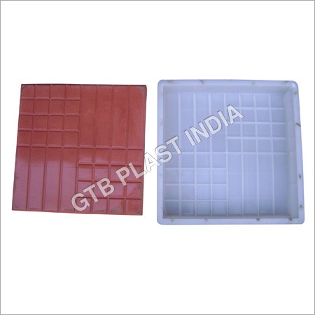 Chequered Tiles Plastic Moulds